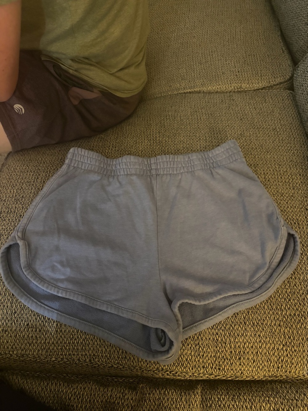 Women's Blue Wild Fable Sweat Shorts